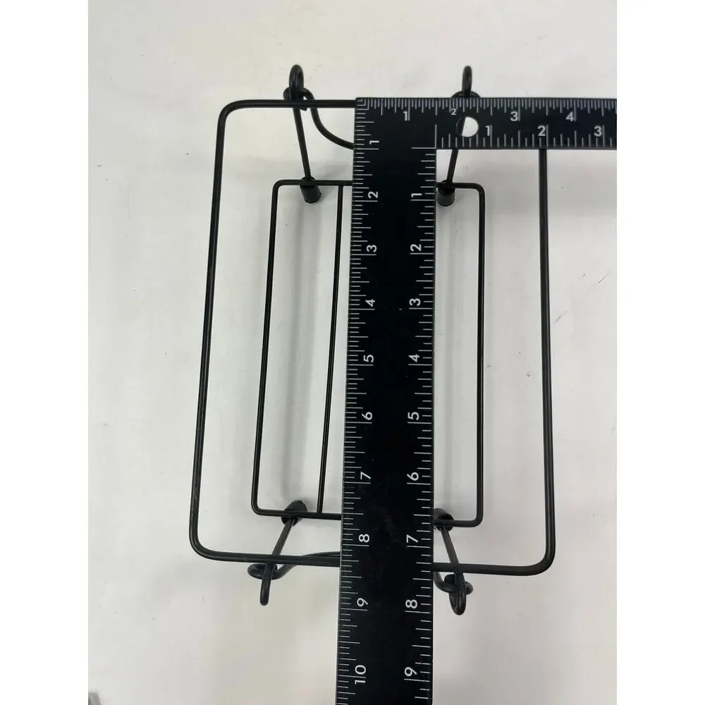 Temptations Old World Blue Glass Trivet & Metal Rack Set 8.5
